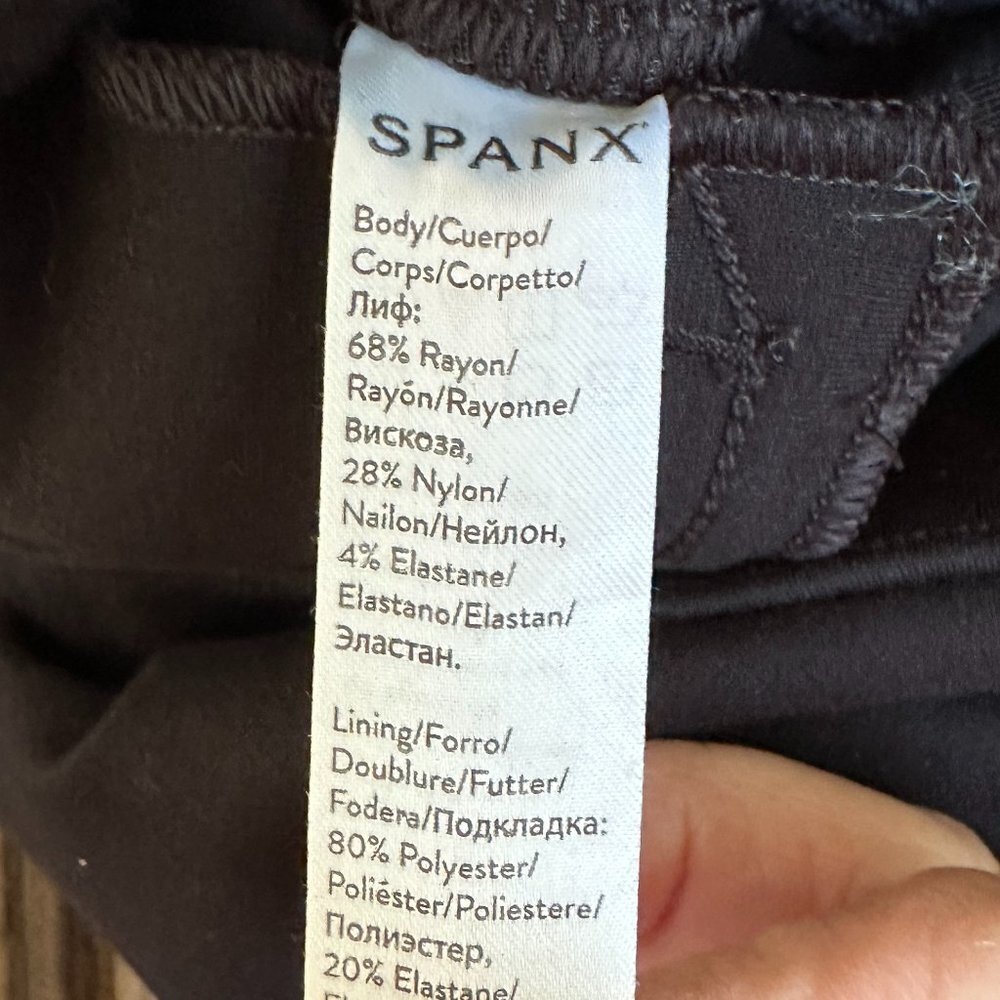 SPANX The Perfect Pant Black Ankle Backseam Skinny - Picture 8 of 8